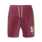 STRIDE SHORTS 7 - MAROON